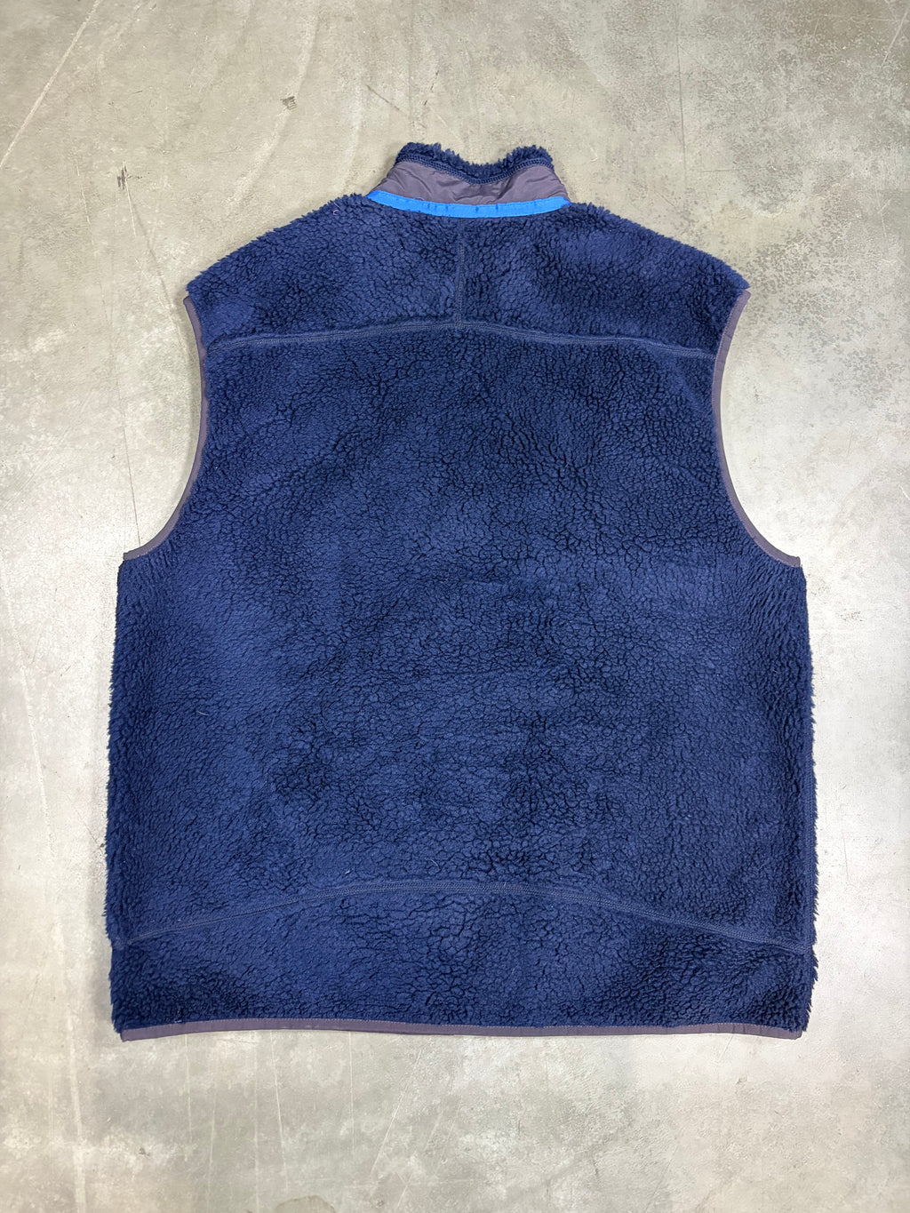 Patagonia Vest Mens Large Blue Fleece Classic Retro-X