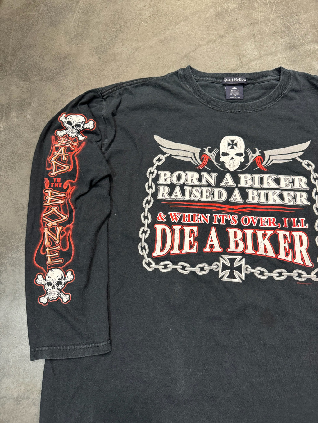 Born a Biker, Raised a Biker Vintage Shirt
