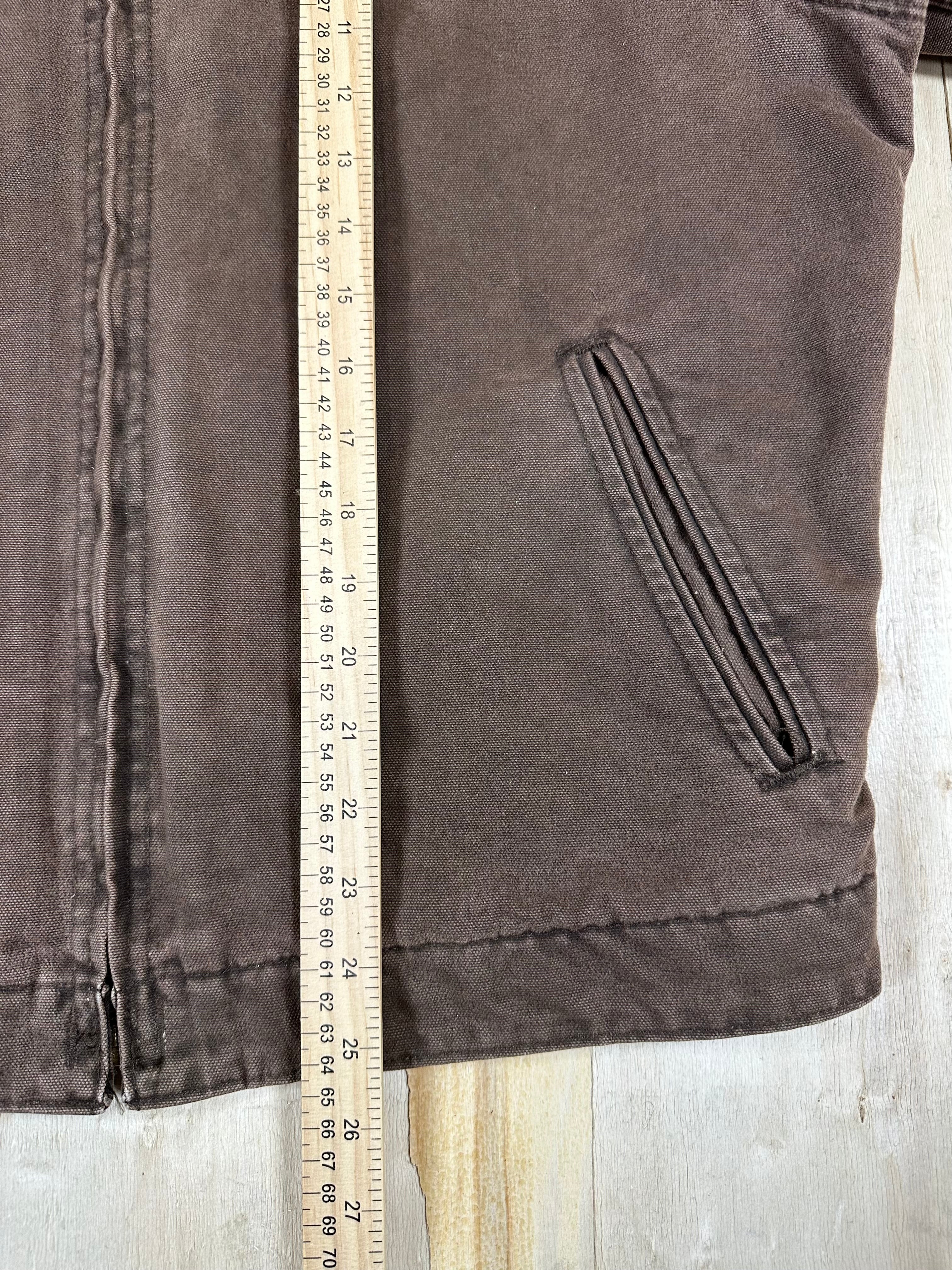 Carhartt J146 CHT Vintage Detroit Jacket Size MED Blanket Lined Y2K Made In USA