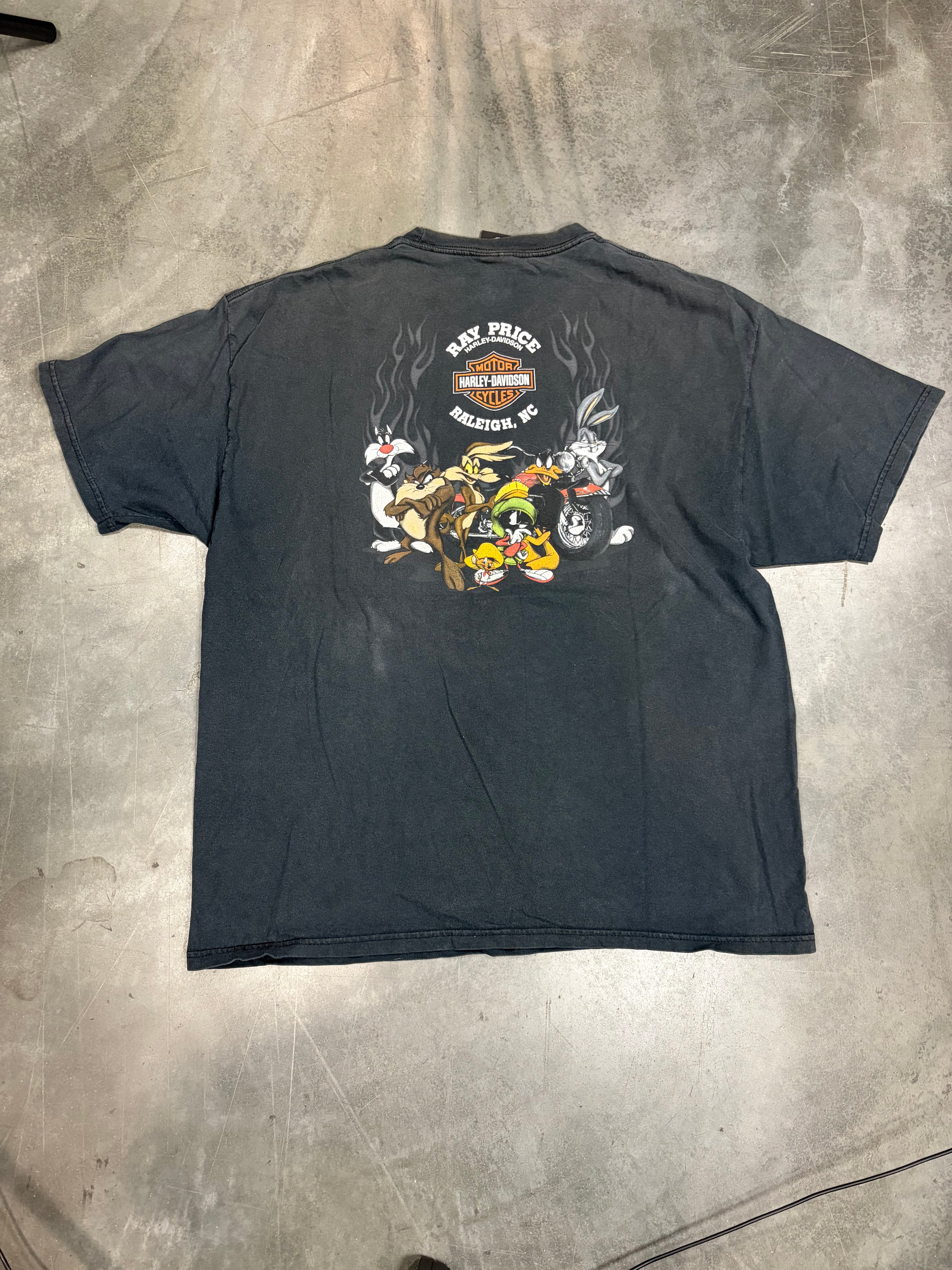 Bugs Bunny Looney Tunes Harley Davidson Vintage Shirt
