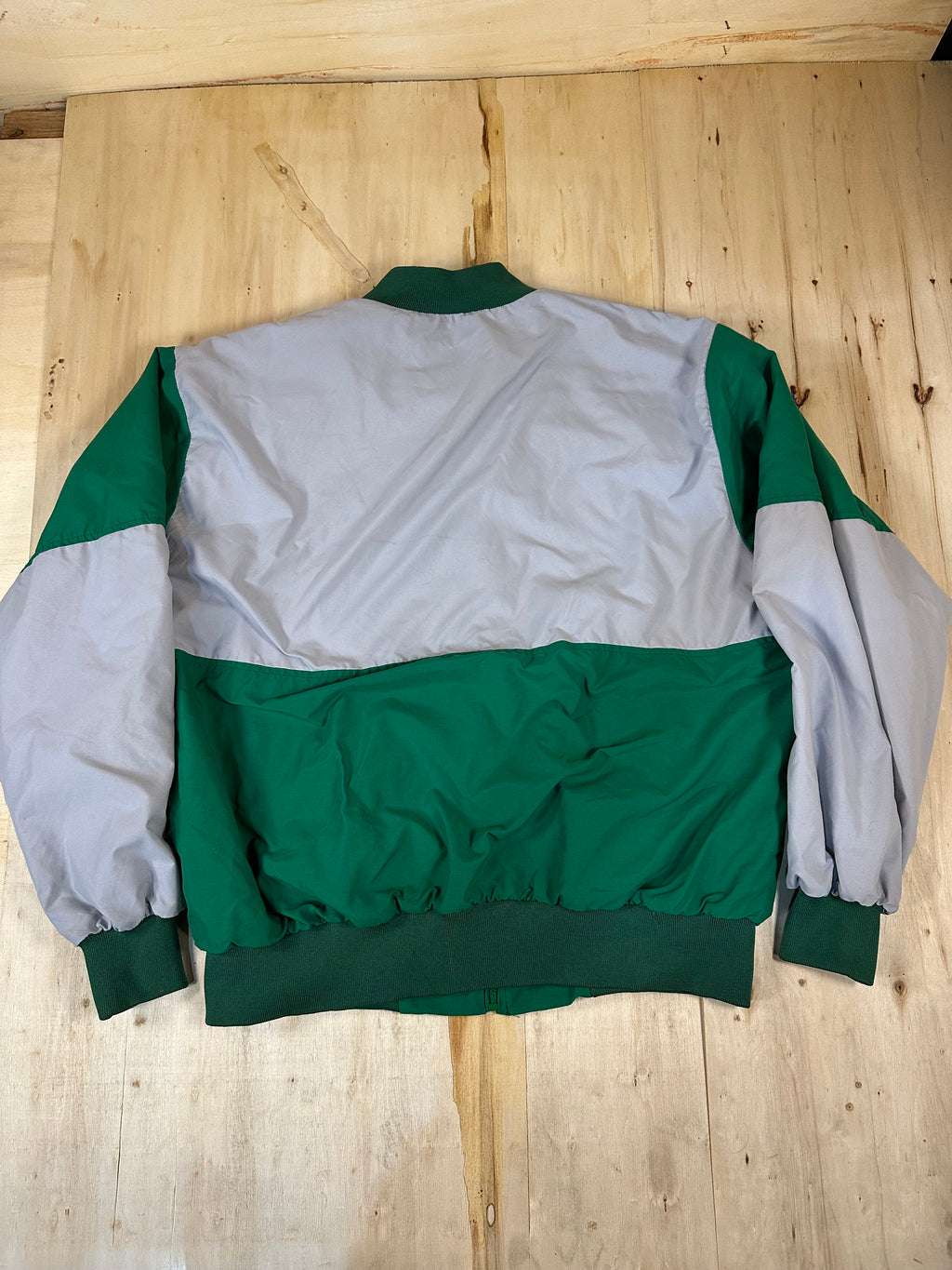 Philadelphia Eagles Vintage Chalk Line NFL Bomber Jacket Size XL Made In USA