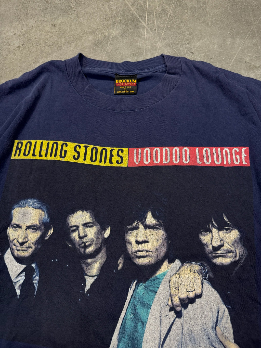 Rolling Stones Voodoo Lounge Tour 94/95 Budweiser Vintage Shirt