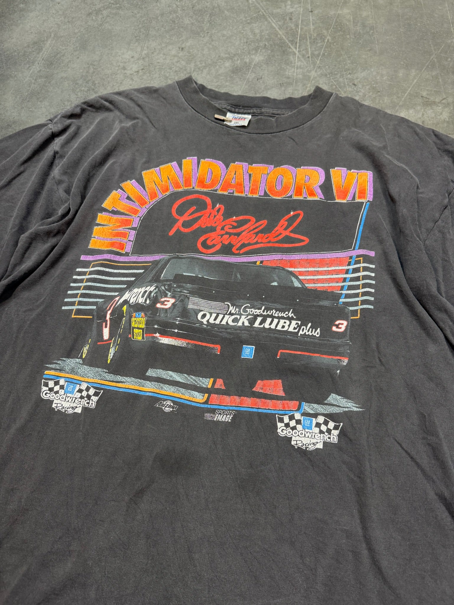 1993 Tour Dale Earnhardt Intimidator VI Racing NASCAR Vintage Shirt