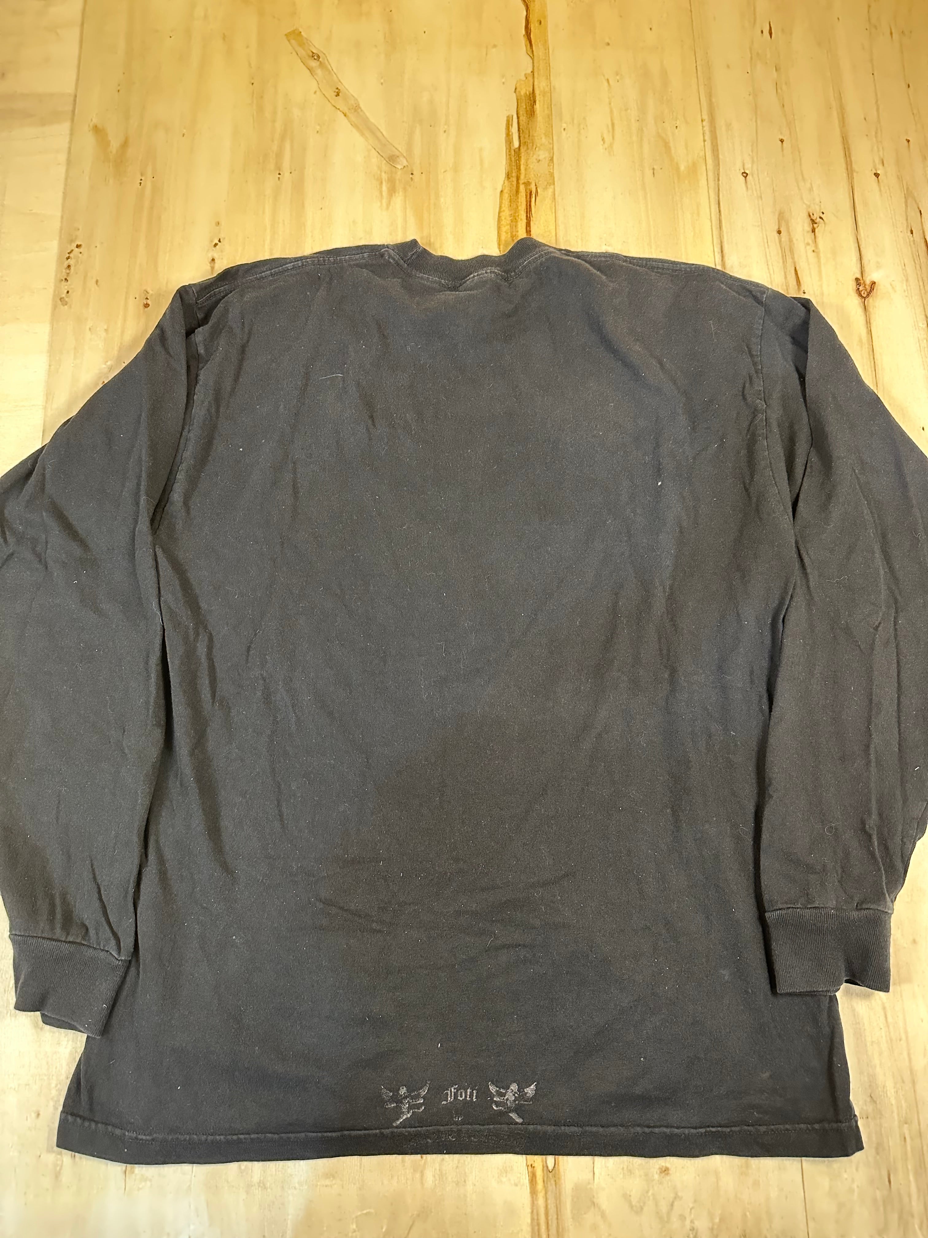 Chrome Heart Men’s Vintage Long Sleeve Shirt Size XL Made In The USA