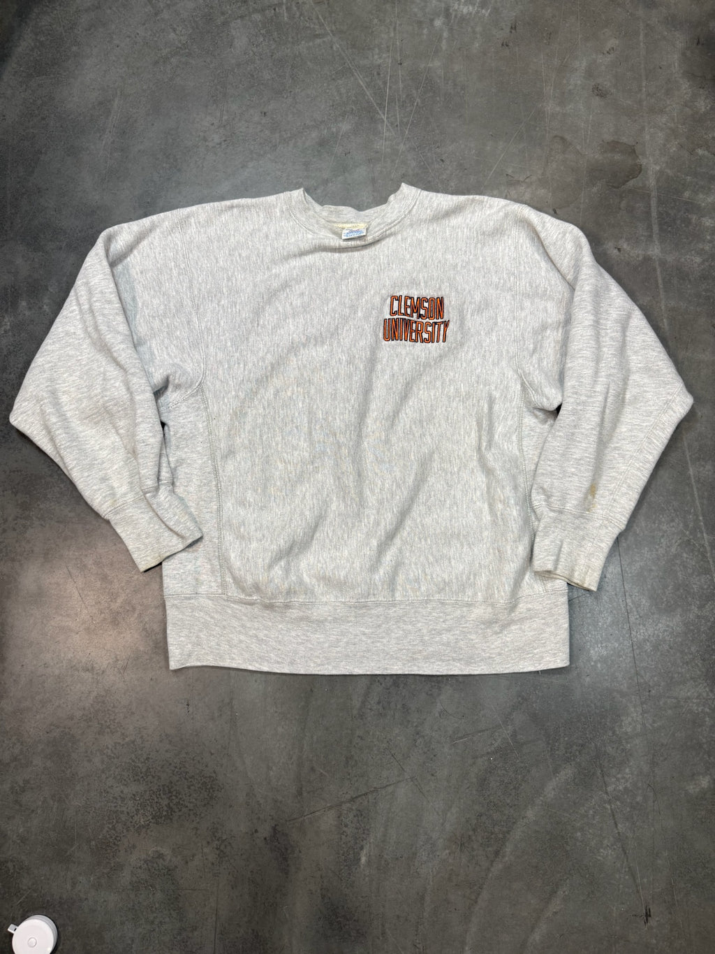 Champion Reverse Weave Clemson Tigers Vintage Crewneck
