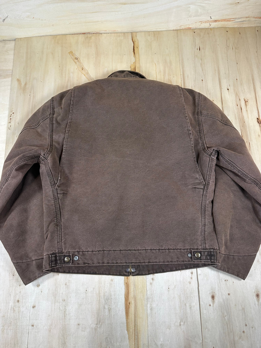 Carhartt J146 CHT Vintage Detroit Jacket Size MED Blanket Lined Y2K Made In USA