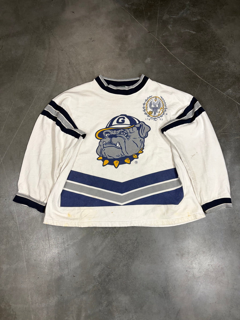 University of Georgetown Hoyas Vintage College Crewneck