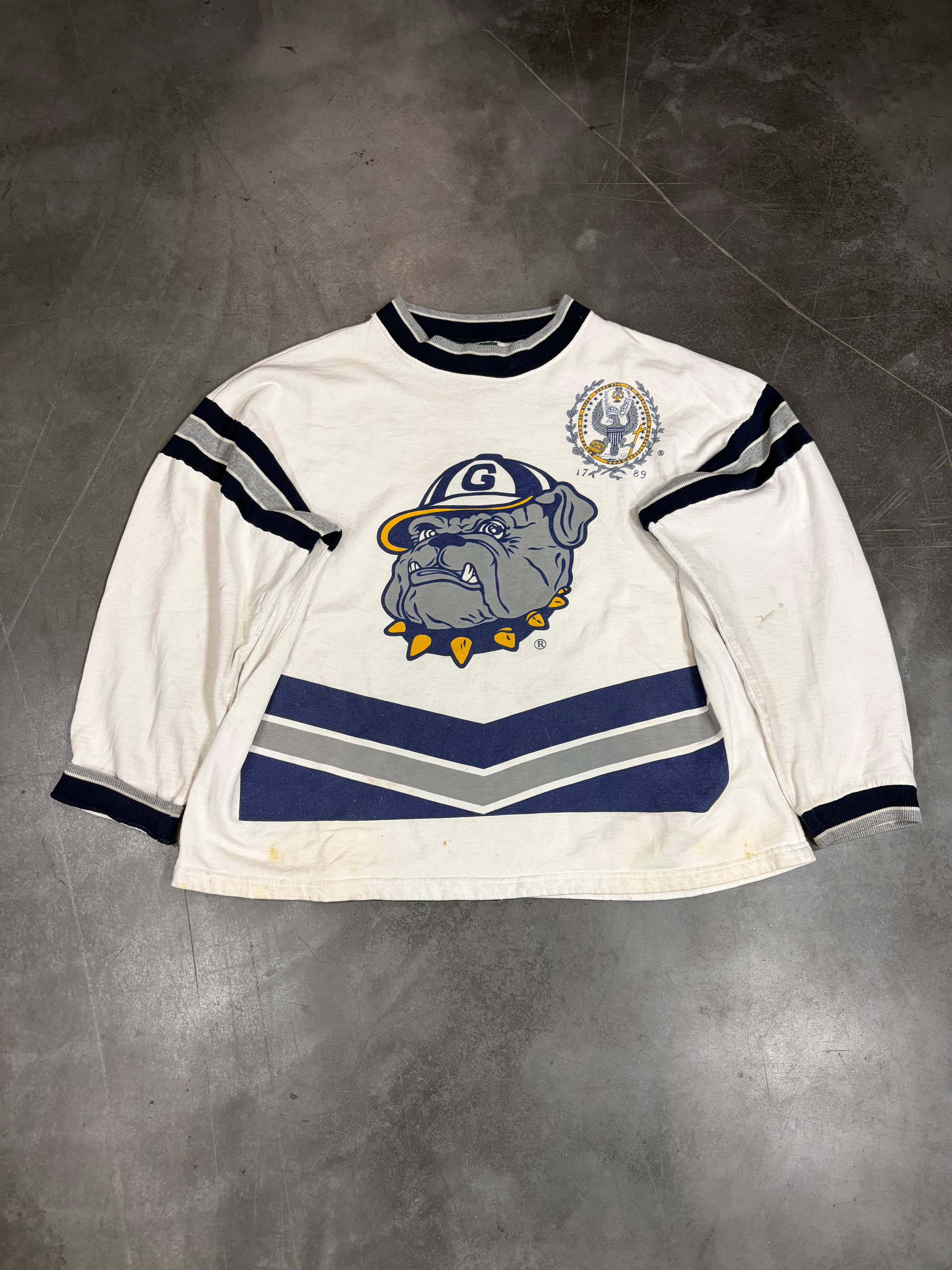 University of Georgetown Hoyas Vintage College Crewneck