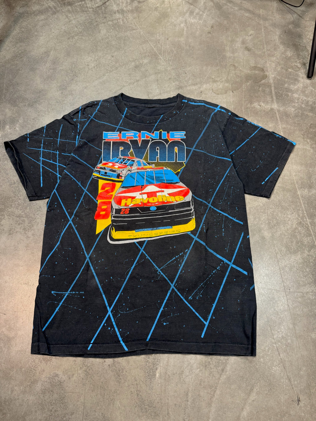 NASCAR Ernie Irvan 28 Racing AOP Shirt