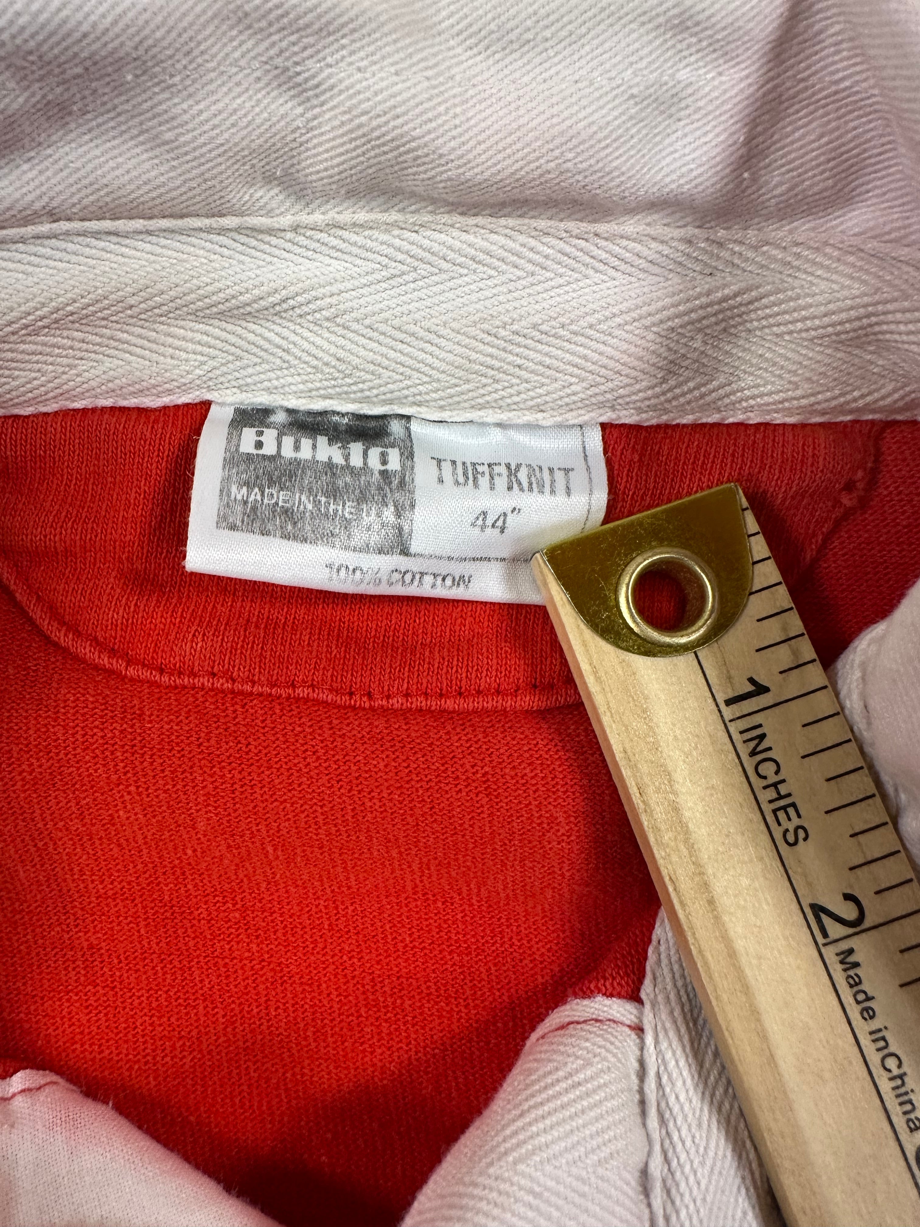 Vintage Bukta 1983-89 WALES 1980's Rugby Jersey polo Size 44 Shirt Made in UK