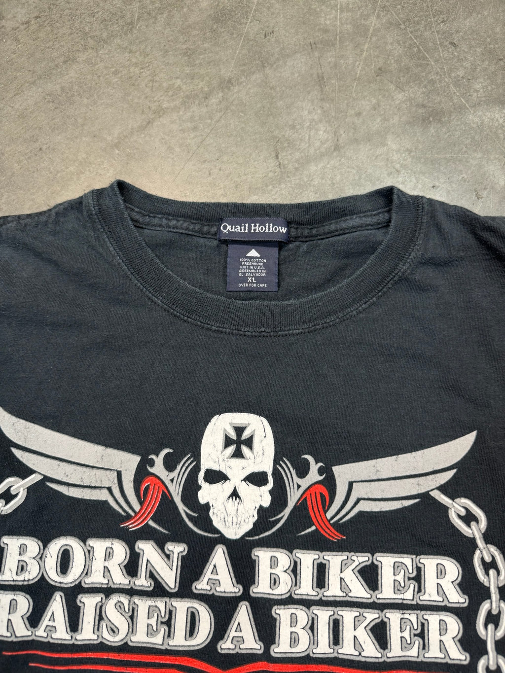 Born a Biker, Raised a Biker Vintage Shirt