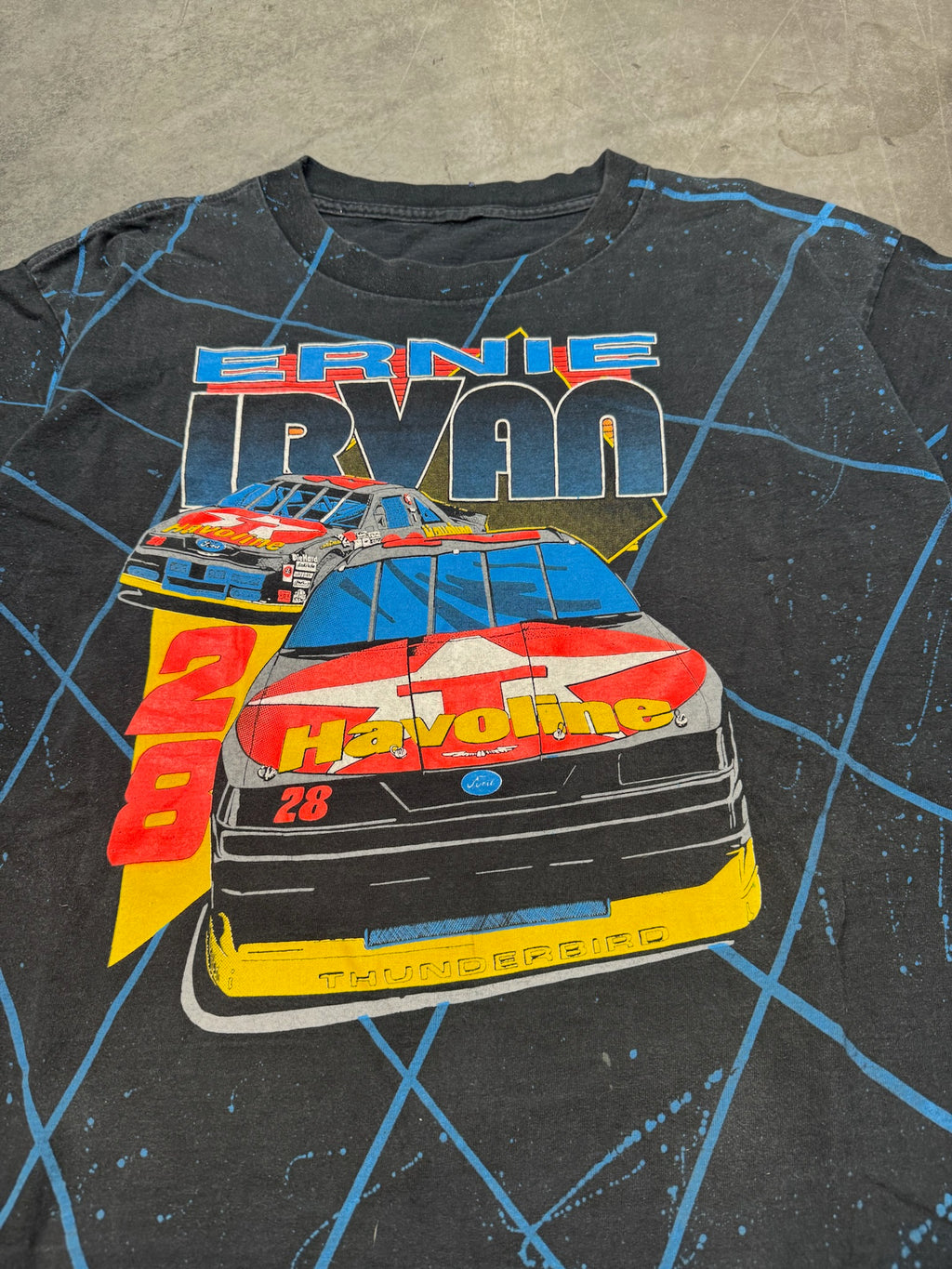 NASCAR Ernie Irvan 28 Racing AOP Shirt