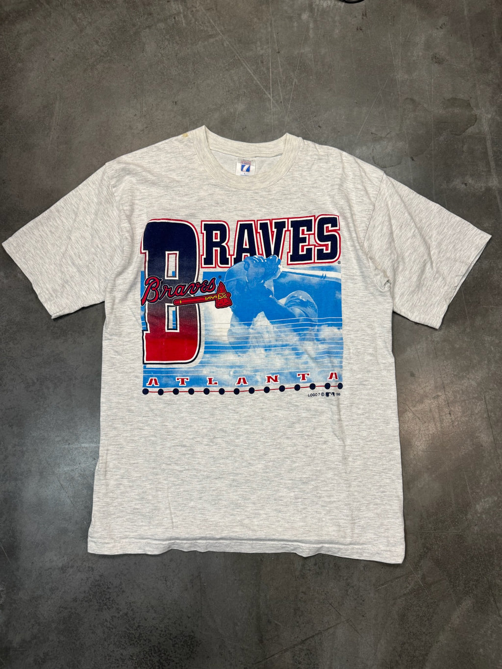 Atlanta Braves 1996 Logo7 Vintage Shirt