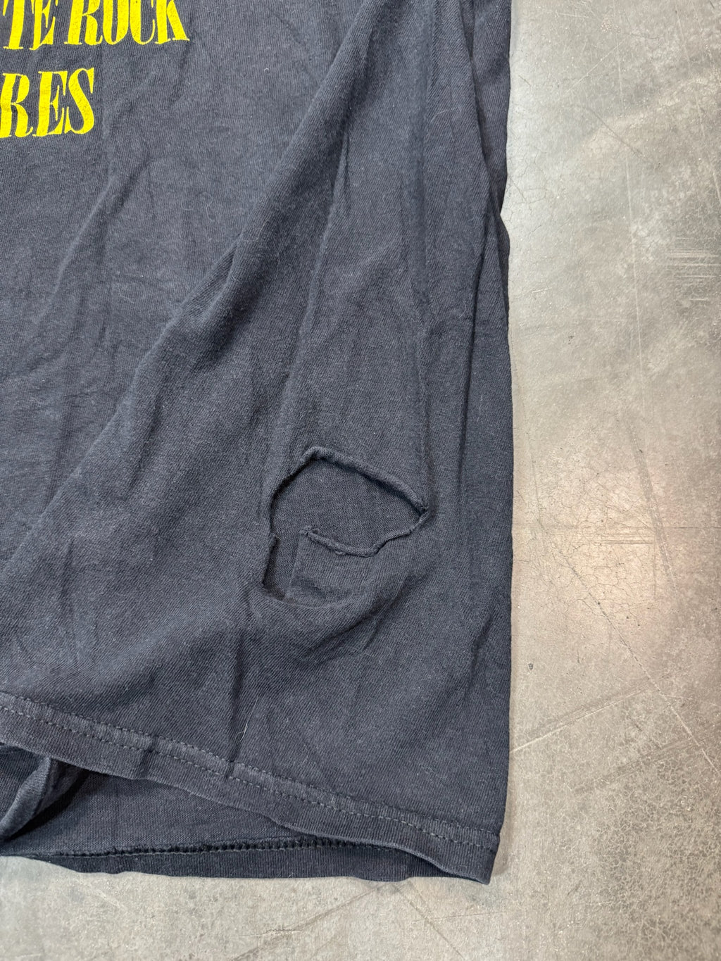 1992 Nirvana Kurt Cobain Smiley Face Vintage Faded and Thrashed Shirt