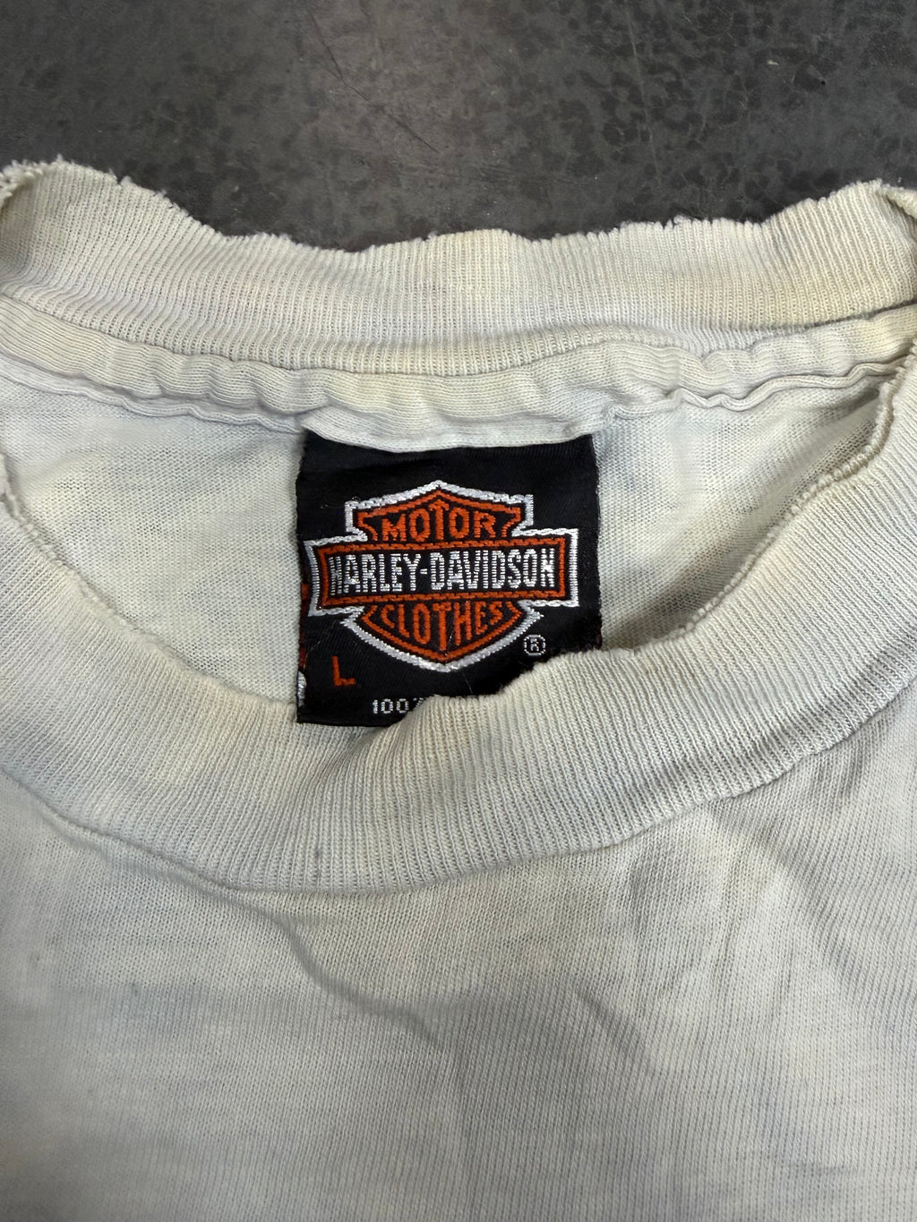 1991 Tie Dye Harley Davidson Vintage Shirt