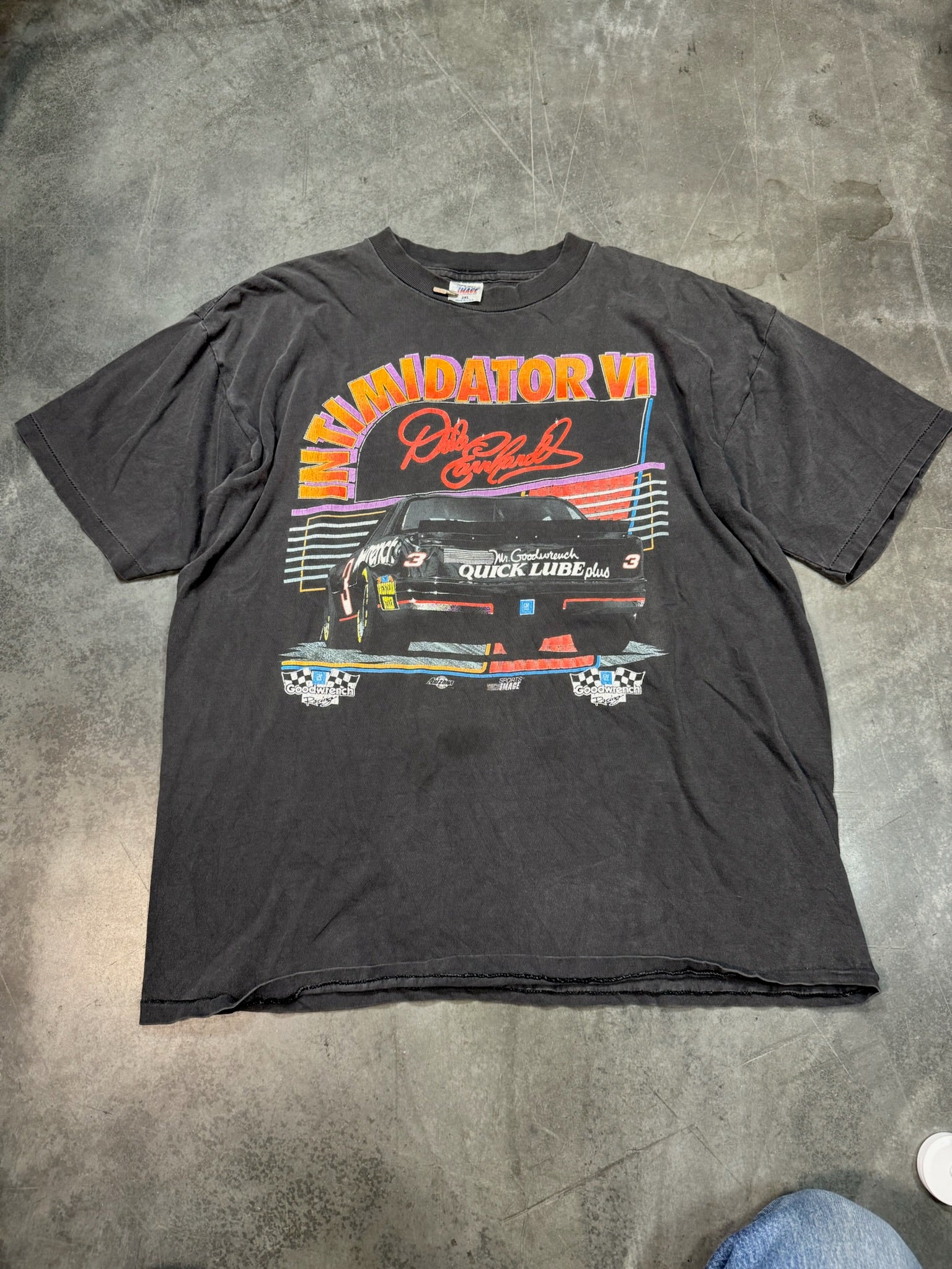 1993 Tour Dale Earnhardt Intimidator VI Racing NASCAR Vintage Shirt