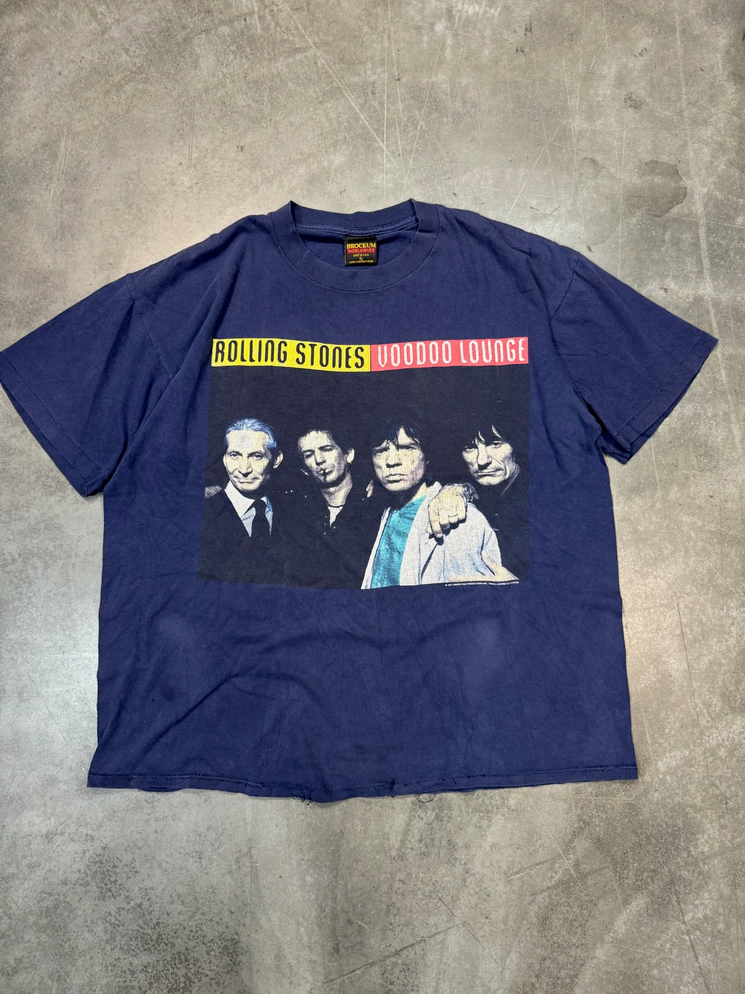 Rolling Stones Voodoo Lounge Tour 94/95 Budweiser Vintage Shirt