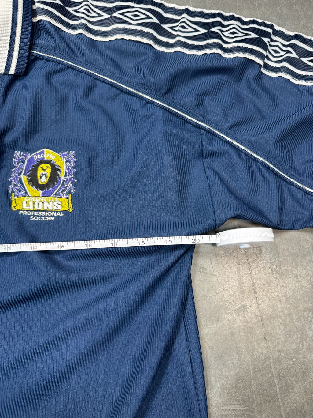 Greenville Lions Vintage Umbro Soccer Kit