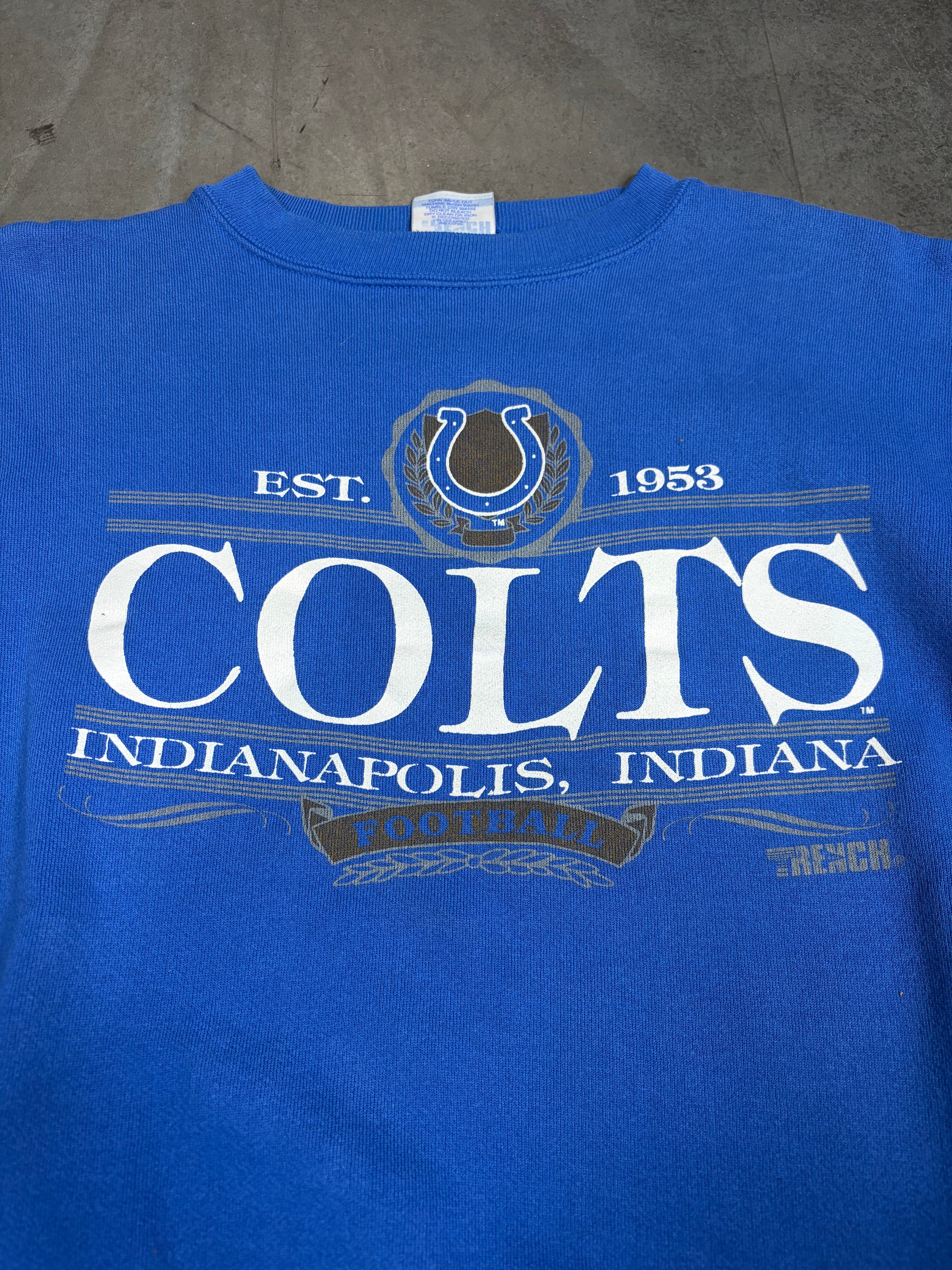 Indianapolis Colts Vintage NFL Crewneck