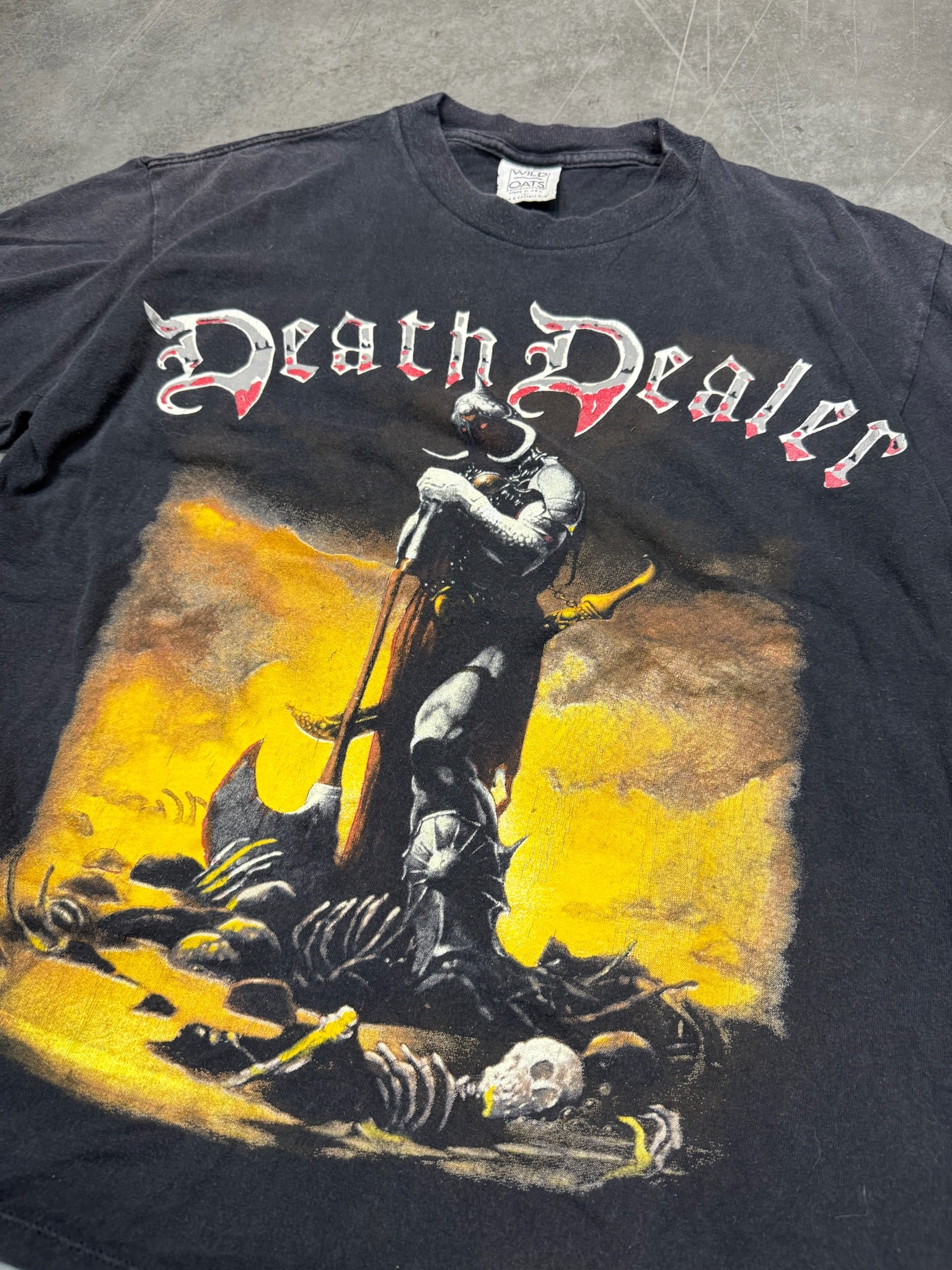 Death Dealer Frank Frazetta Comic Art Print Vintage Shirt