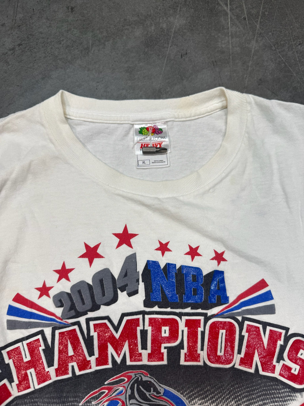 Detroit Piston 2004 NBA Champions Vintage Shirt Bad Boyz Pt 2