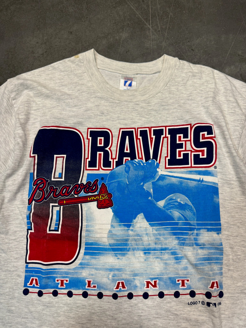 Atlanta Braves 1996 Logo7 Vintage Shirt
