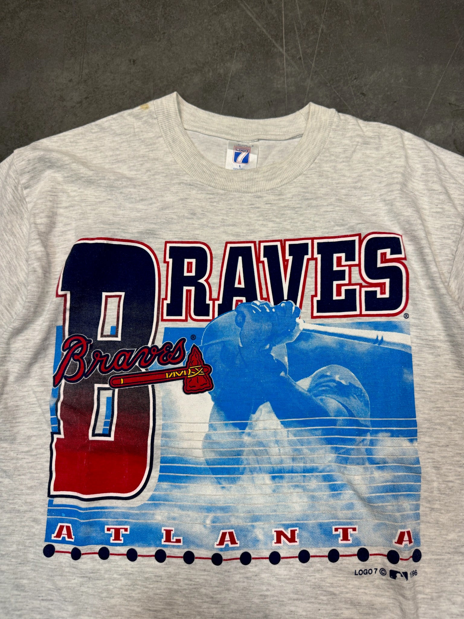 Atlanta Braves 1996 Logo7 Vintage Shirt