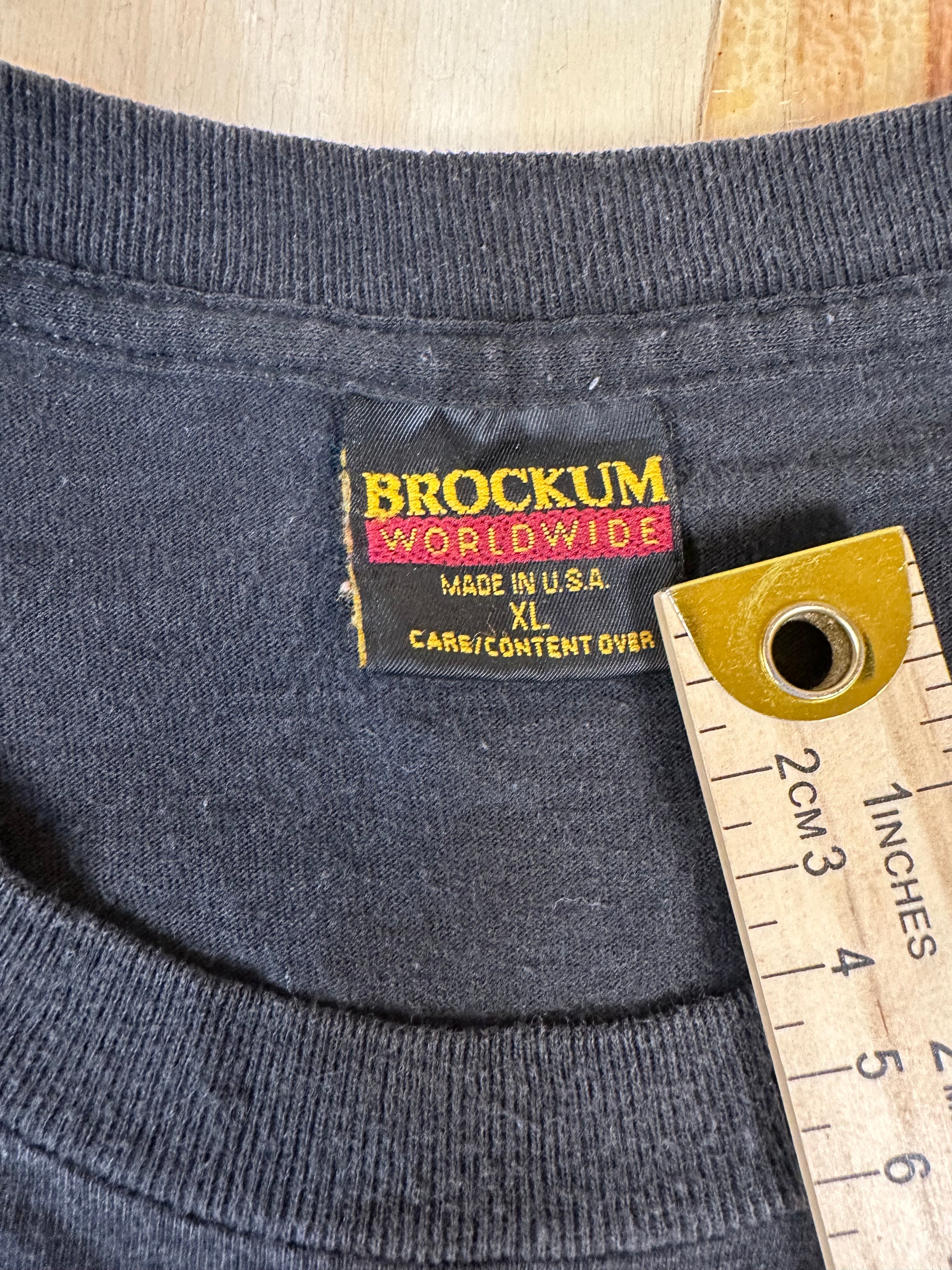 Rolling Stones Vintage Shirt XL World Tour 94/95 Voodoo Lounge Concert Made USA