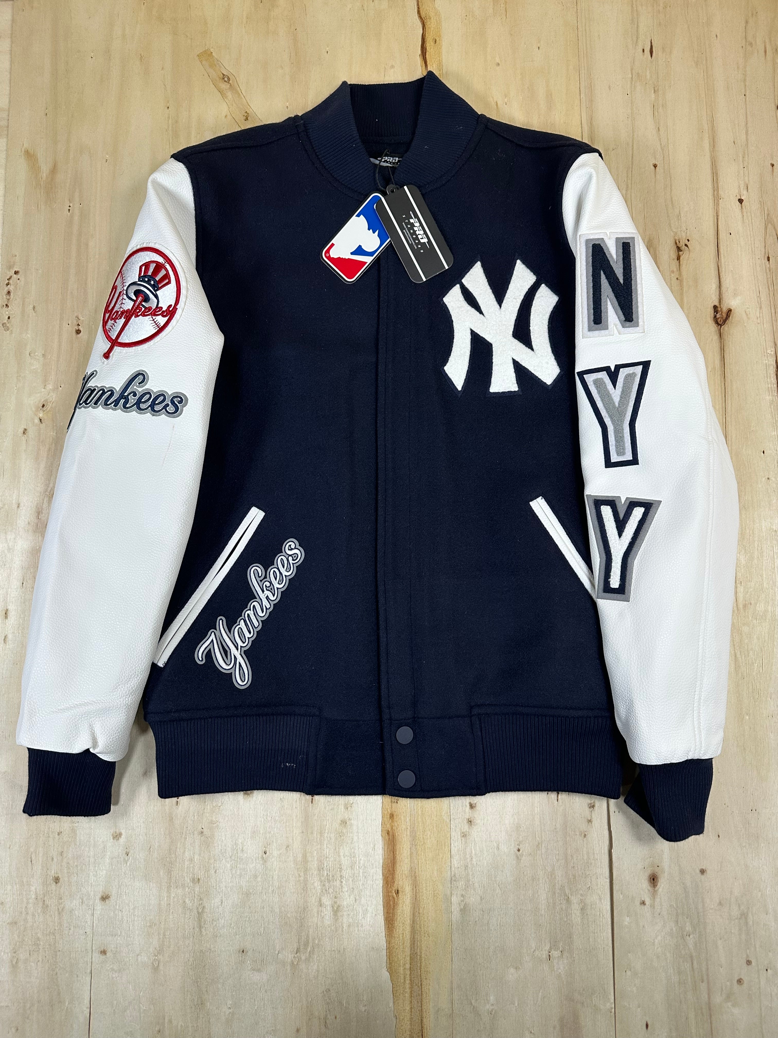 New York Yankees NYY Pro Standard MLB Classic Wool Varsity Jacket New With Tags