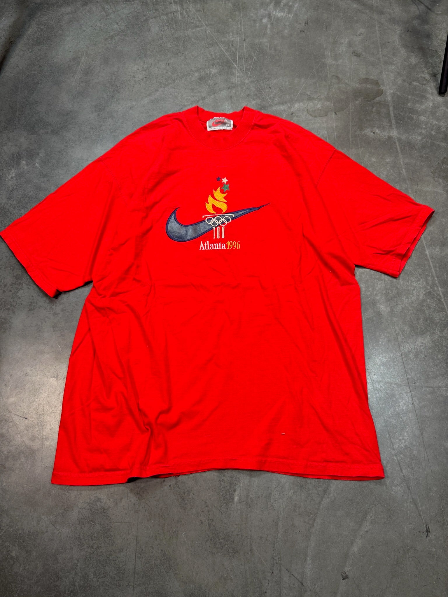 Rare Nike Atlanta 1996 Olympics Vintage Collab Shirt