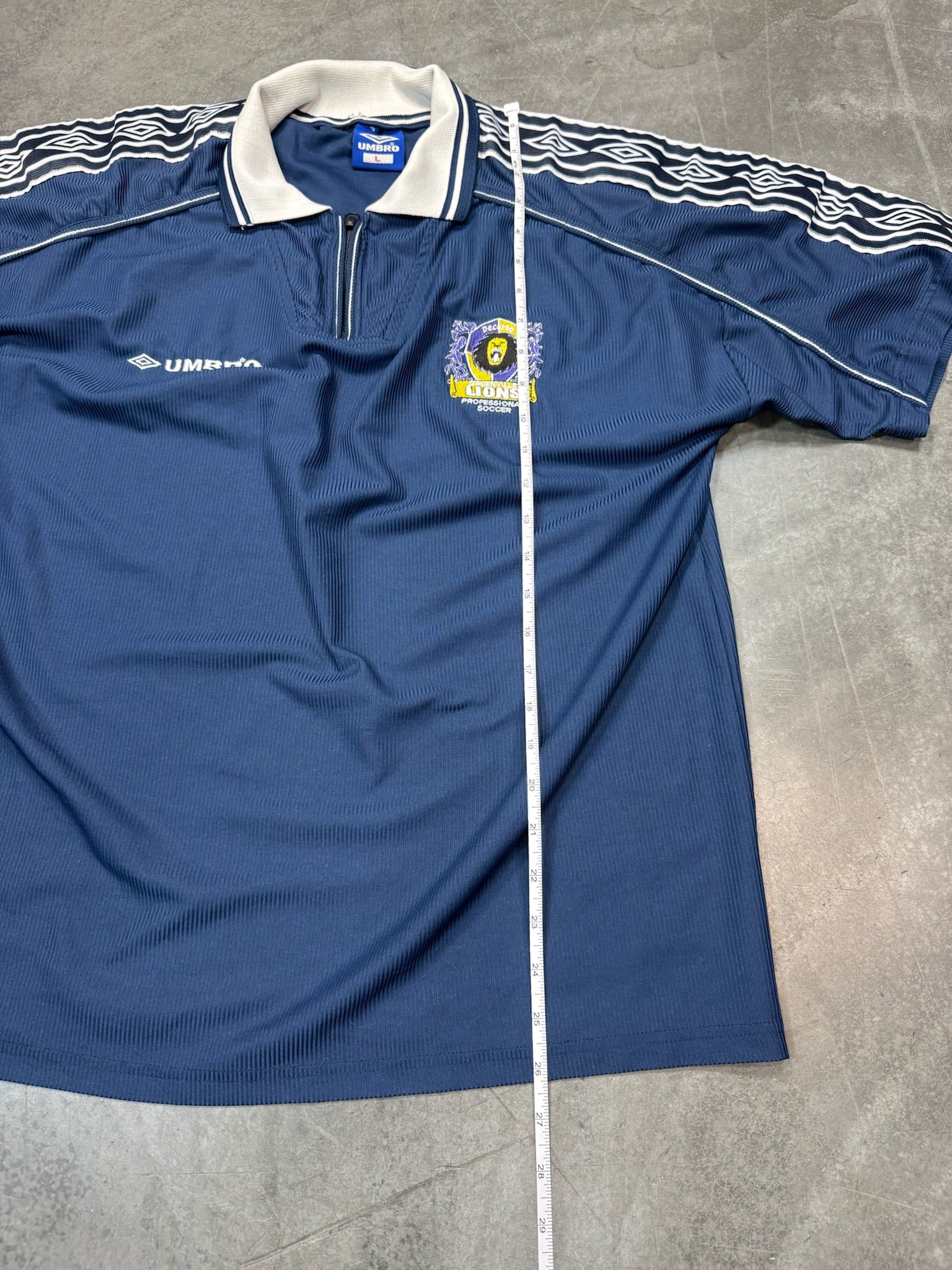 Greenville Lions Vintage Umbro Soccer Kit