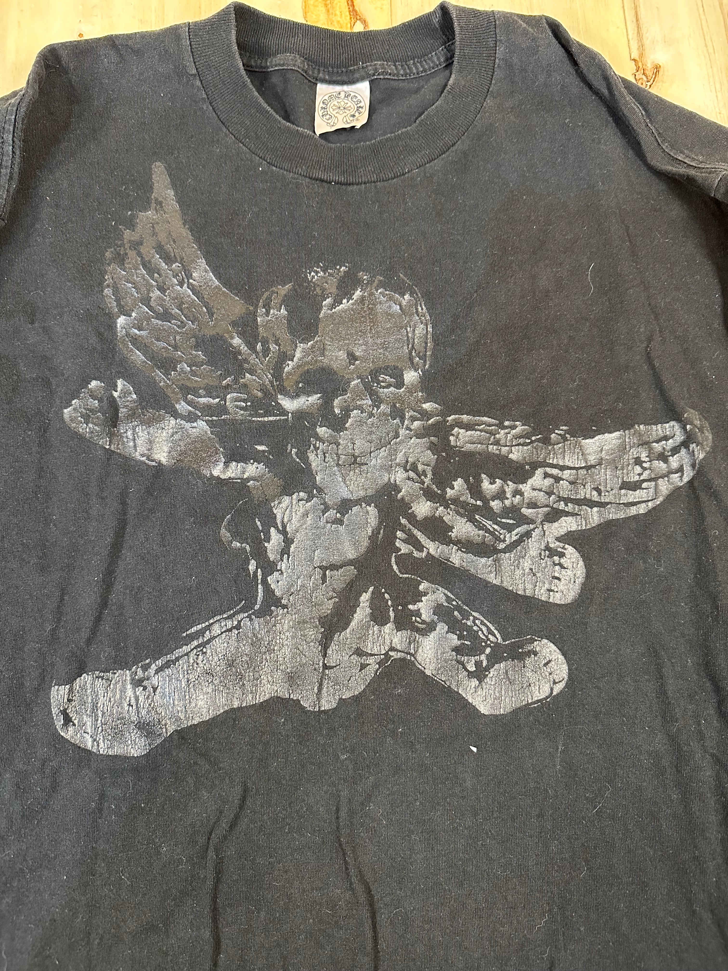 Chrome Heart Men’s Vintage Long Sleeve Shirt Size XL Made In The USA