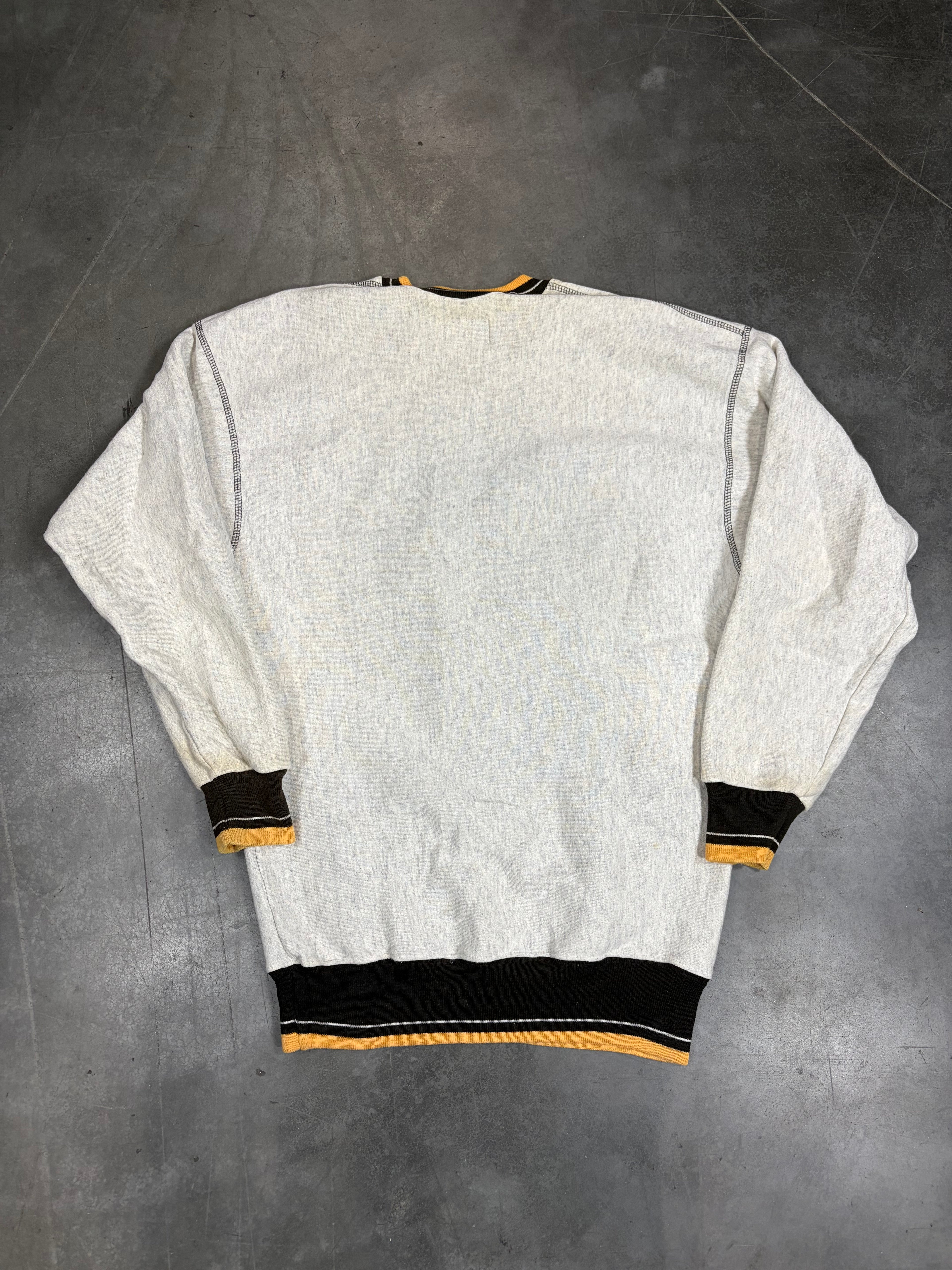 Pittsburgh Steelers Embroidered Vintage NFL Crewneck