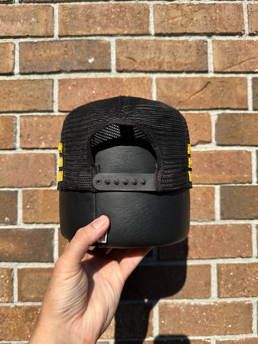 Three Stripes Hat Partying Beer Chugging Butt Kicking Vintage SnapBack Trucker