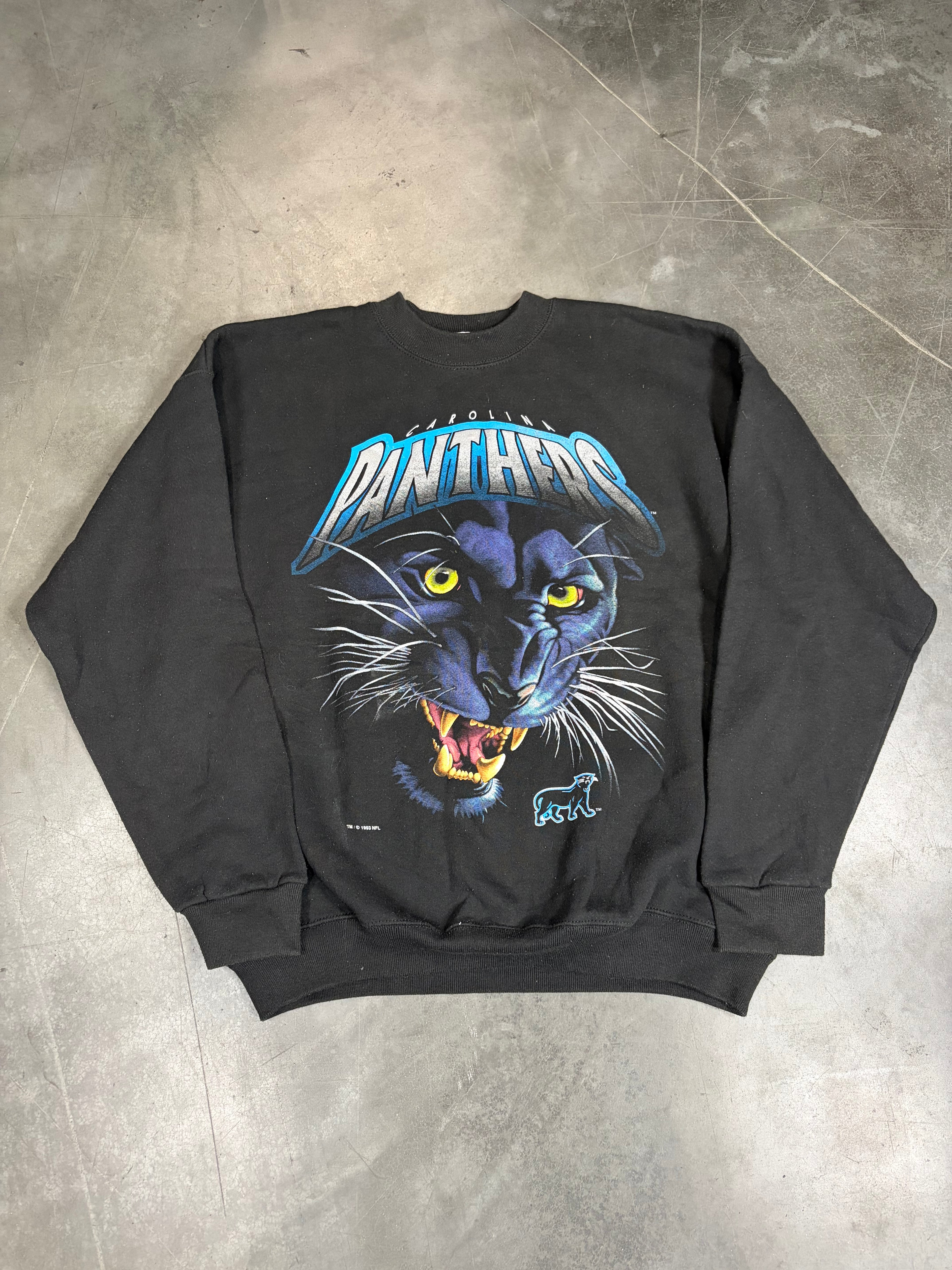 Carolina Panthers 1993 Vintage NFL Salem Crewneck