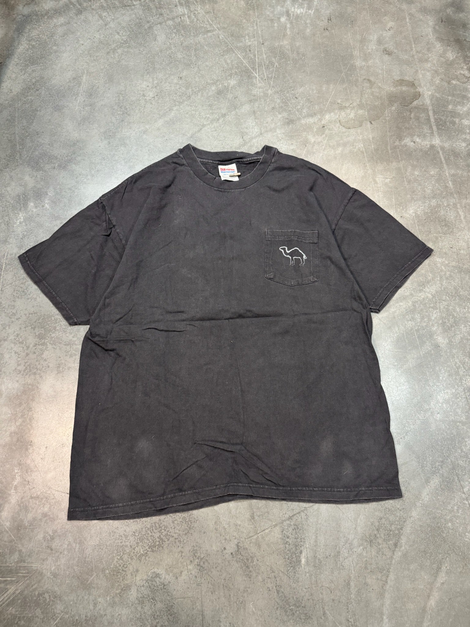 Faded Camel Joe Smoking Tee Vintage Shirt