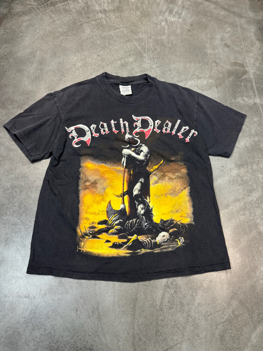 Death Dealer Frank Frazetta Comic Art Print Vintage Shirt