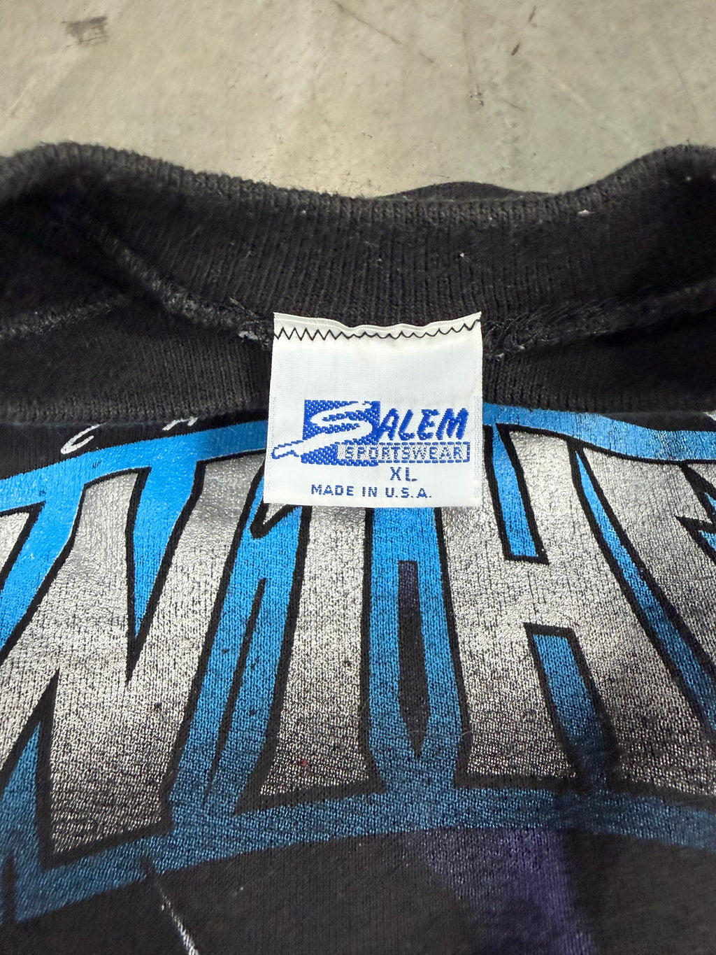 Carolina Panthers 1993 Vintage NFL Salem Crewneck