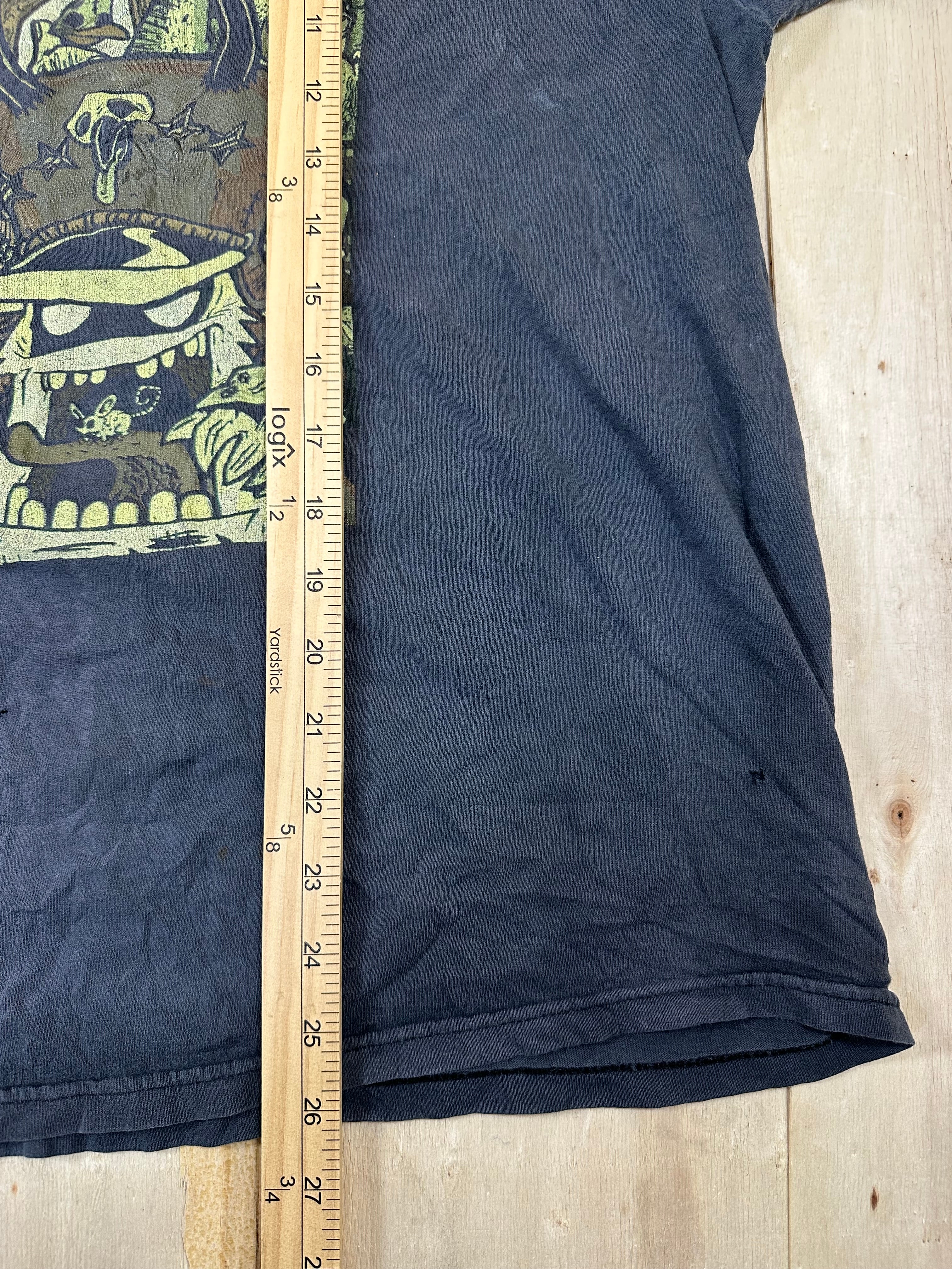 System of a Down Toxicity SOAD Tennessee River Tag Metal Tour Vintage Shirt XL
