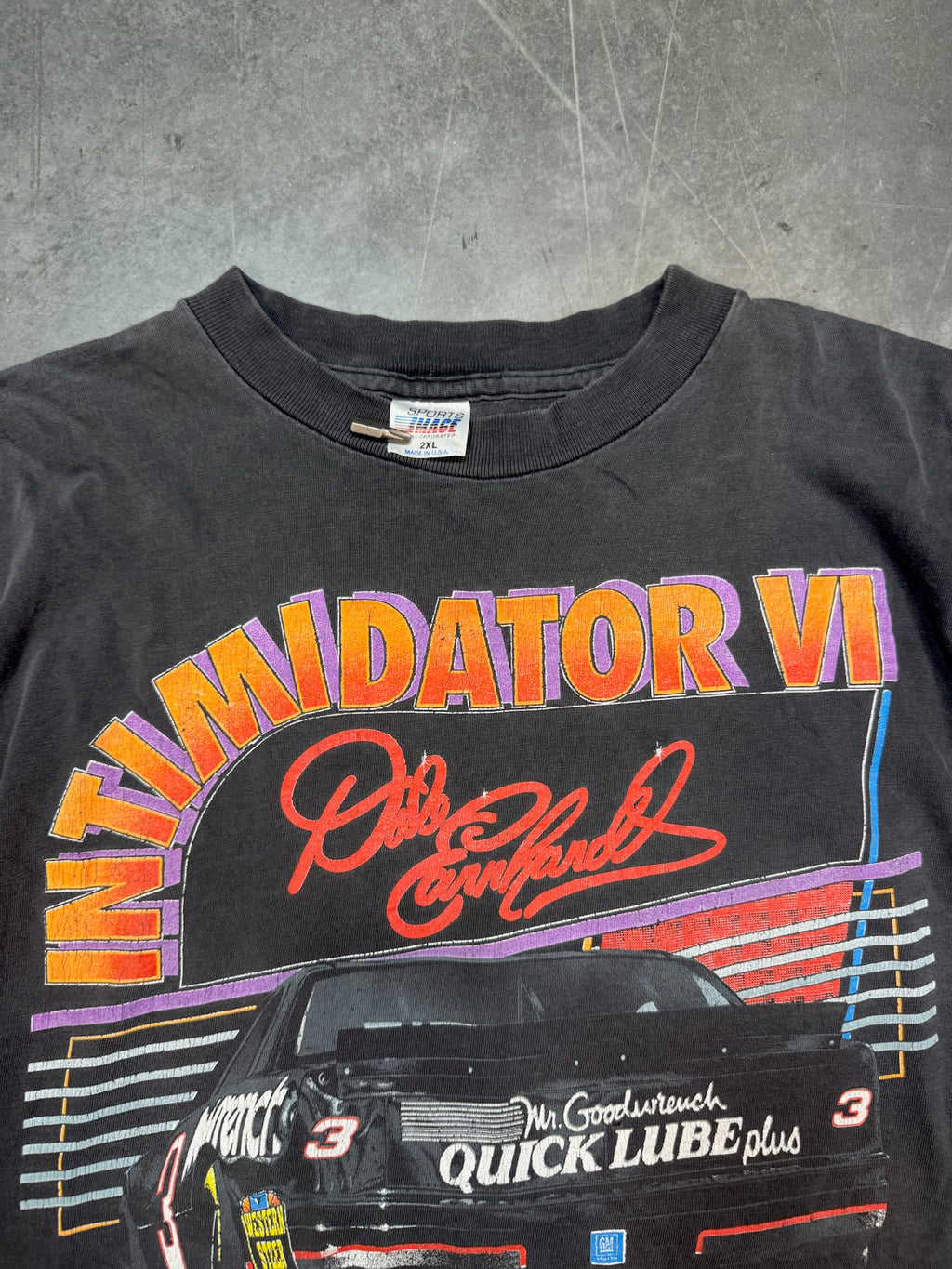 1993 Tour Dale Earnhardt Intimidator VI Racing NASCAR Vintage Shirt