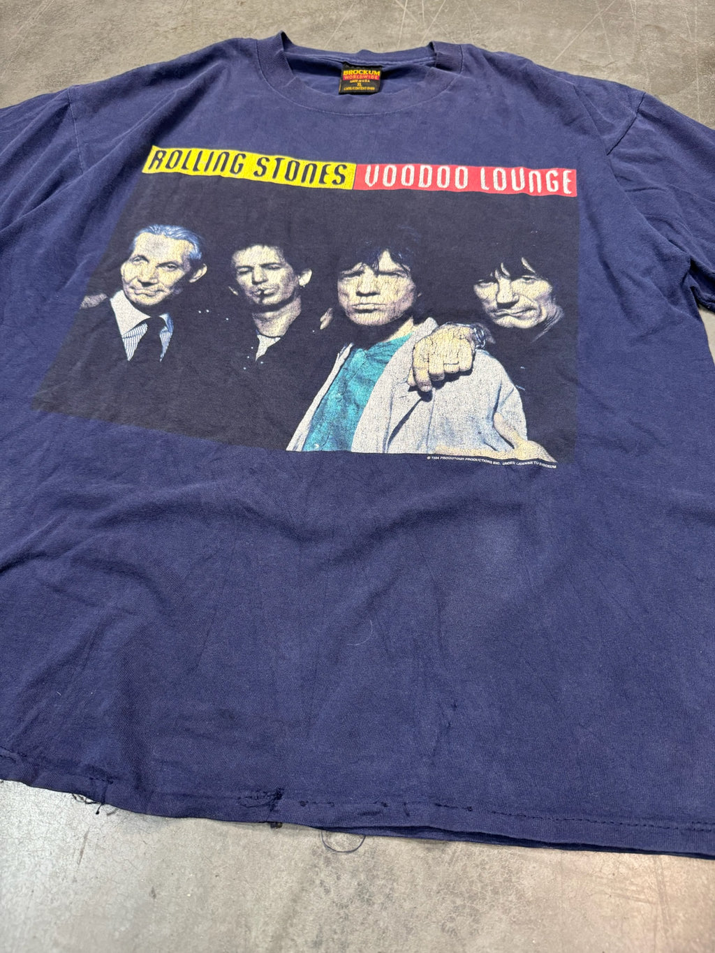 Rolling Stones Voodoo Lounge Tour 94/95 Budweiser Vintage Shirt