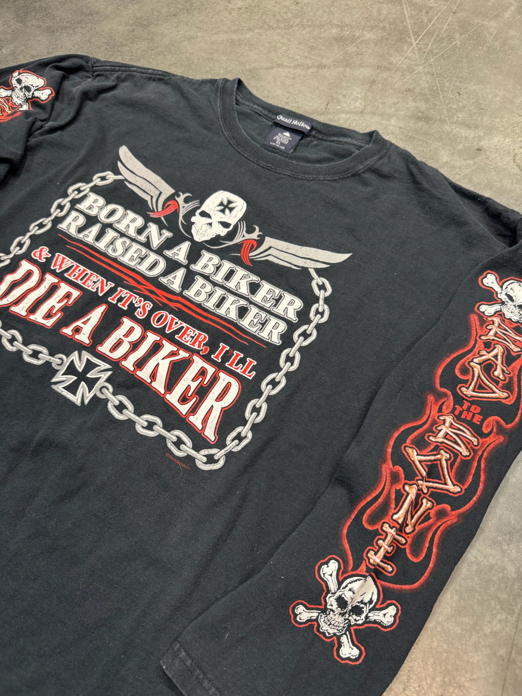 Born a Biker, Raised a Biker Vintage Shirt