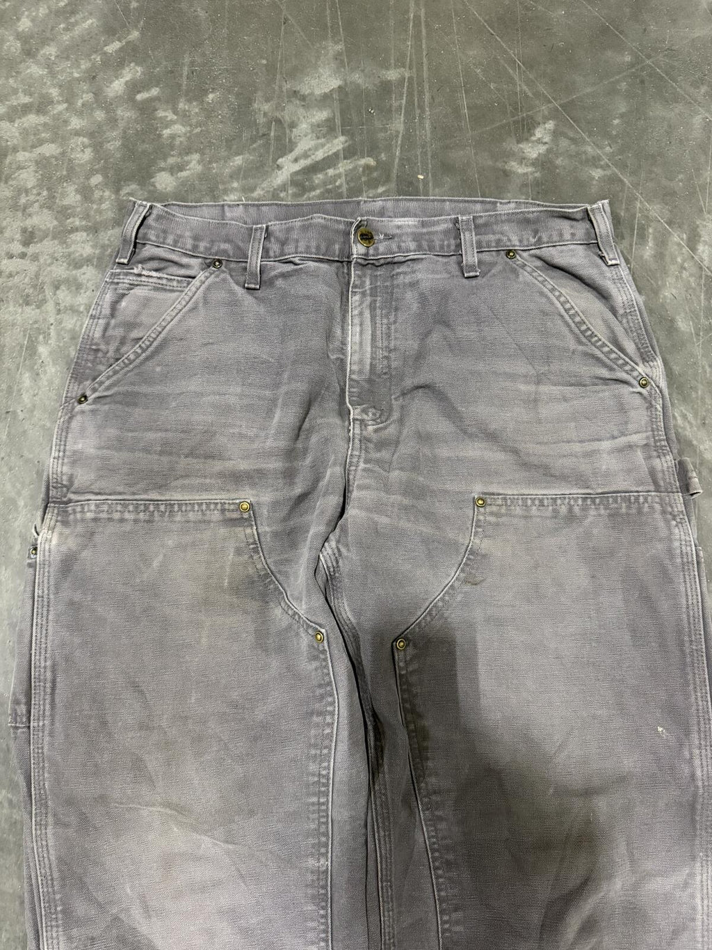 Carhartt B136 GVL Double Knee Carpenter Pants Size 34x32 Vintage