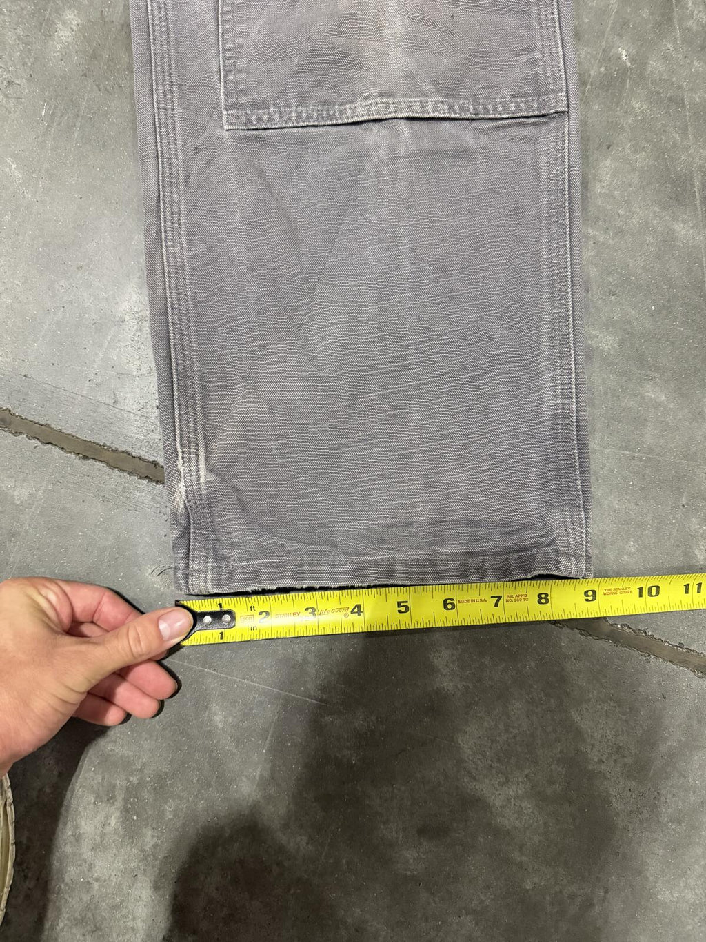 Carhartt B136 GVL Double Knee Carpenter Pants Size 34x32 Vintage