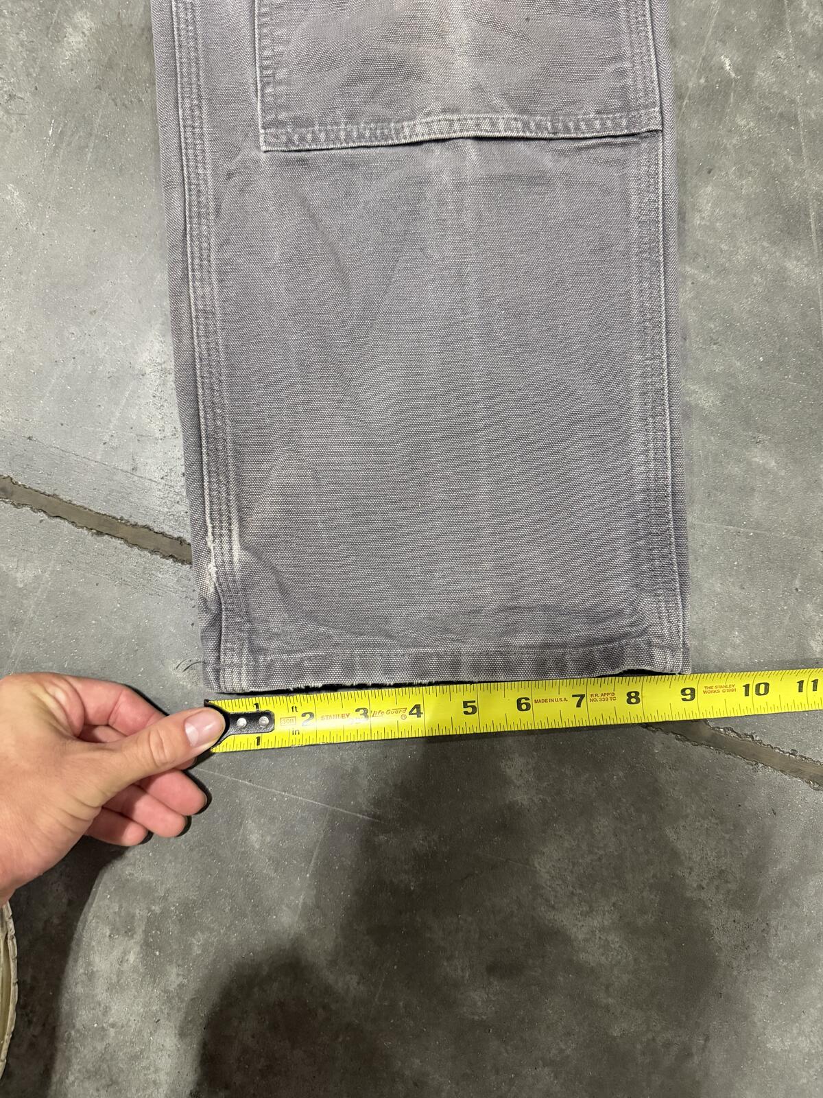 Carhartt B136 GVL Double Knee Carpenter Pants Size 34x32 Vintage