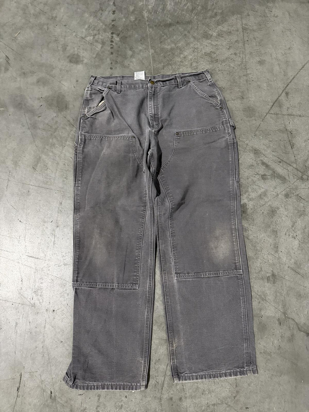 Carhartt B136 GVL Double Knee Carpenter Pants Size 38x32 Vintage