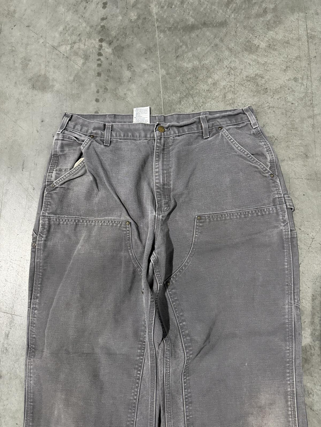 Carhartt B136 GVL Double Knee Carpenter Pants Size 38x32 Vintage