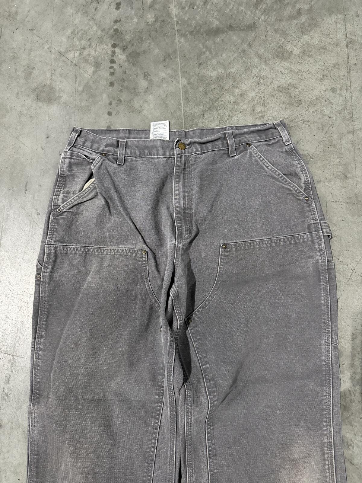 Carhartt B136 GVL Double Knee Carpenter Pants Size 38x32 Vintage