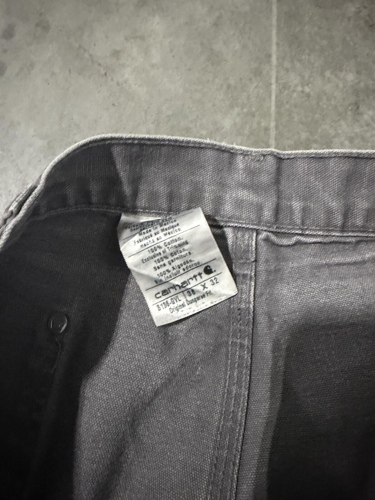 Carhartt B136 GVL Double Knee Carpenter Pants Size 38x32 Vintage