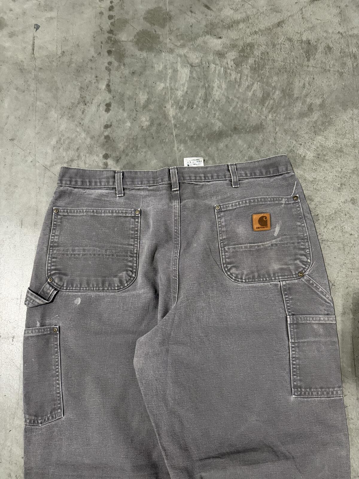 Carhartt B136 GVL Double Knee Carpenter Pants Size 38x32 Vintage